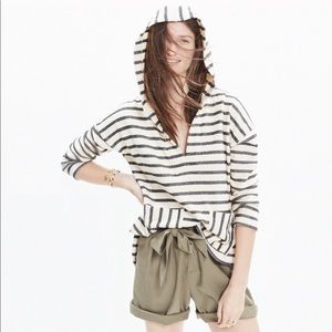 Madewell Striped Context Hoodie